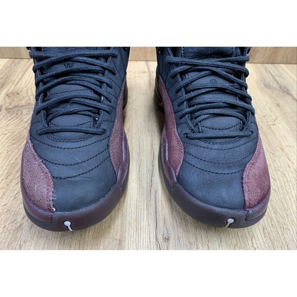 Air Jordan 12 x A Ma Maniere Womens Size 8 Retro SP Black DV6989-001 Mid Shoes - Picture 5 of 13
